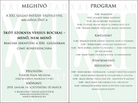 Konferencia a magyar identitásról