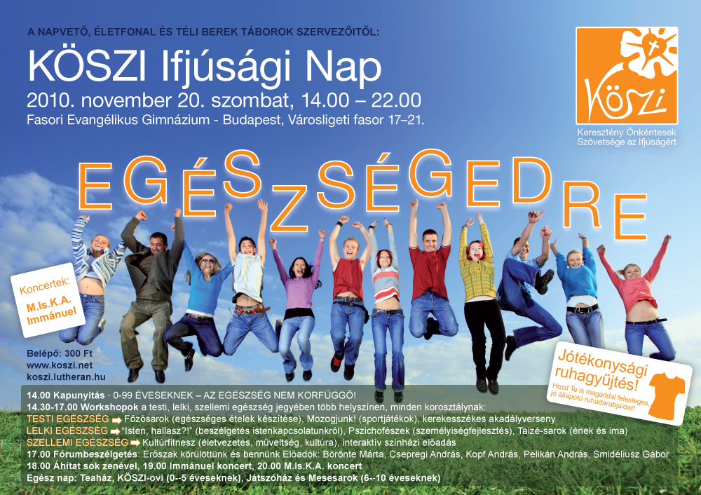 KÖSZI Ifjúsági Nap a Fasorban