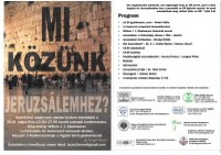 Mi közünk Jeruzsálemhez? – konferencia