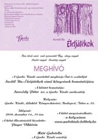 Szvitil Ila: Életjátékok című könyvének bemutatója lesz Budapesten