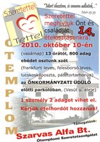 Újabb 800 adag ételt osztanak szét Szarvason