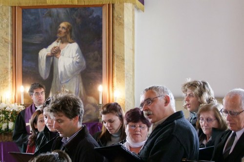 A liturgiai szolgálatot Albert Gábor látta el.