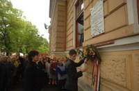 Emléktáblát avattak dr. Bodrog Miklós teológiai tanár tiszteletére