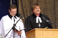 Fabiny Tamás püspök a lengyel evangélikusok jubileumi ünnepén járt