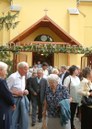Az ünneplő csabacsüdi gyülekezet