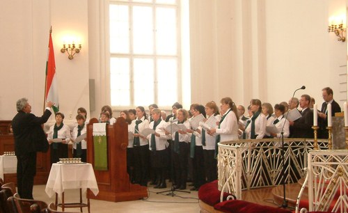 A Lutherania énekkarának szolgálata