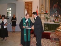 Szent István-ünnepség: Kék Szalag kitüntetést kapott Ittzés János, püspök