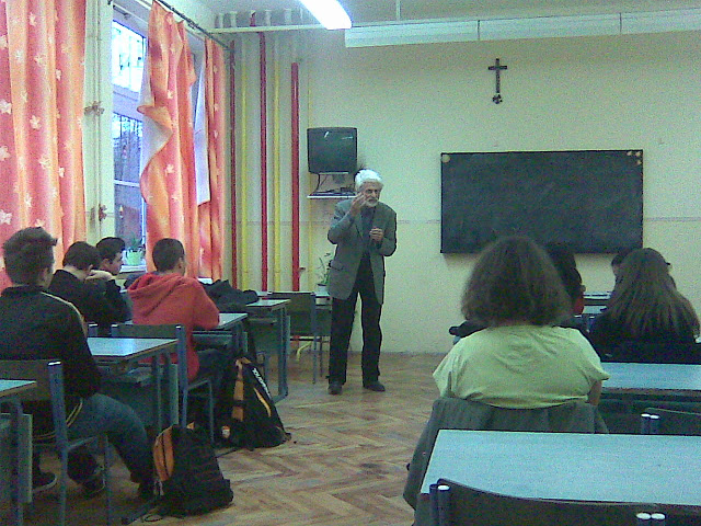 Rendhagyó irodalomóra volt a Sztehlóban