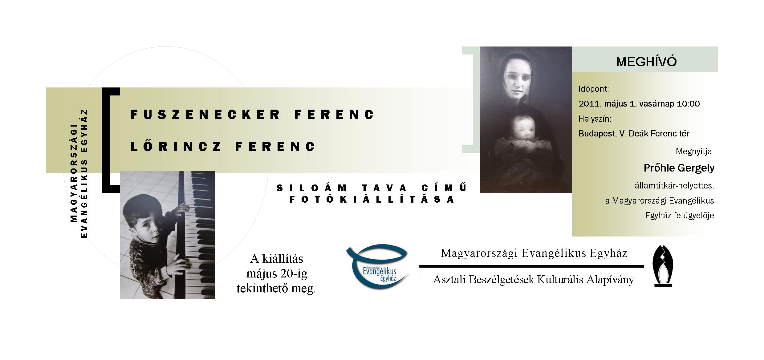Megnyílt Fuszenecker Ferenc és Lőrincz Ferenc fotókiállítása