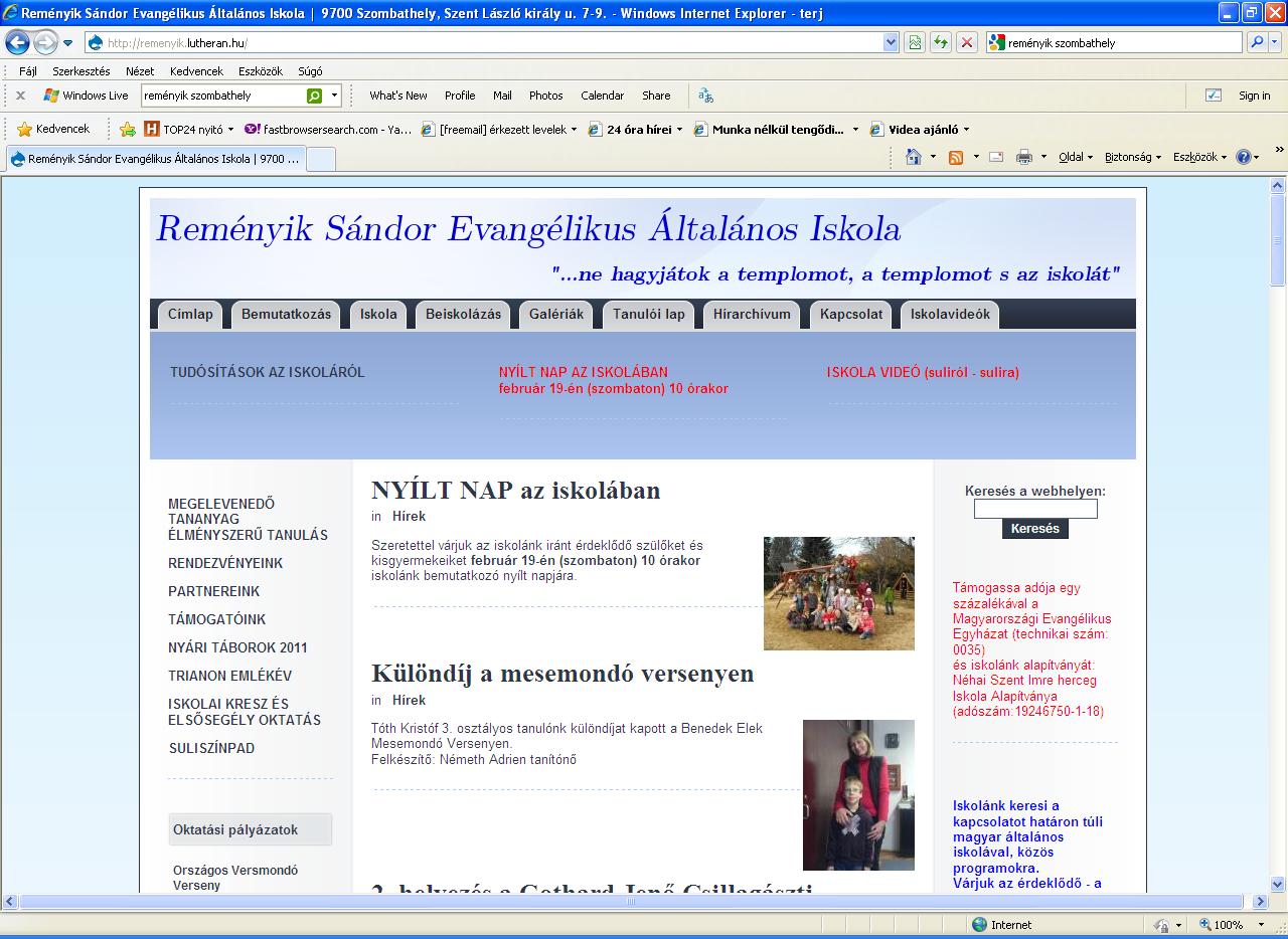 Digitális táblákon tanulnak a Reményik diákjai