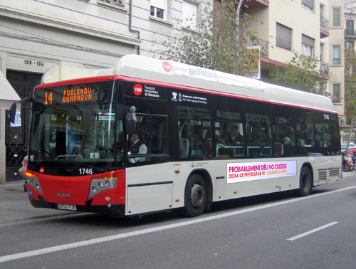 Istentelen katalán buszok