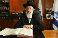 A főrabbi a vallások ENSZ-éről álmodik