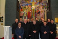 A római magyar papokkal találkoztak az erdélyi magyar püspökök 