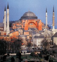 Angyali lelet a Haghia Sophia templomban