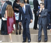 Egy evangélikus brazil lányon akadt meg Obama és Sarkozy szeme