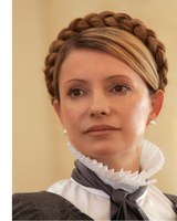 Julia Tyimonsenko ukrán miniszterelnök-asszony a pápánál