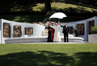 Új szökőkút a Vatikánban a pápa keresztnevének tiszteletére 