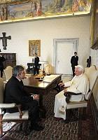 XVI. Benedek pápa fogadta a brit miniszterelnököt 