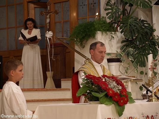 Mise Tokody Ilonával a szív napja alkalmából