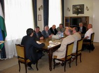 Református egyházvezetők jártak az ÁSZ-elnöknél 